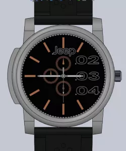 Jeep Clock