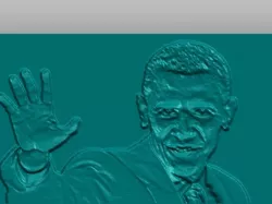 Key Ring-Obama