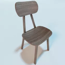KIRIN dining chair 3D model
