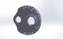 Lambretta end plate, LI