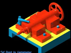 Lathe Machine Tail Stock