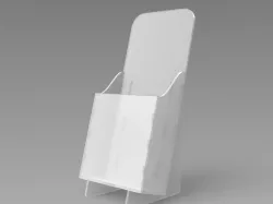 Leaflet Stand for 3x folded A4 papers