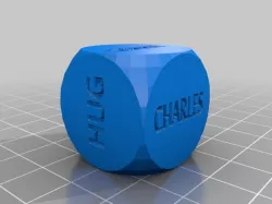 My Customized Dice with custom engraved images