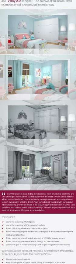 Nursery 3D model
