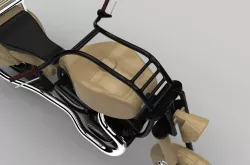 NX CAD Classic chopper bike