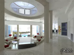 Open space 3D model
