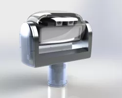 Pan and Tilt Mechanism for Radar and two Cameras