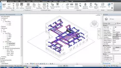 Perfect Office_Building Design HVAC, Plumbing and Fire protection and it's System Caculation by REVIT MEP 2015
