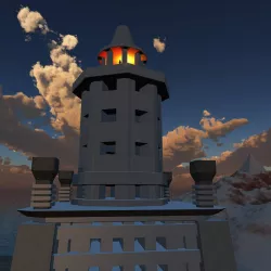Pharaohs Lighthouse 3D model