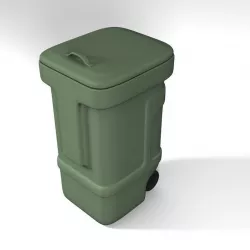 Plastic Garbage Container 3D model