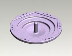 Plastic Spinning Top Toy 