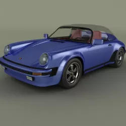 Porsche 911 Speedster 3D model