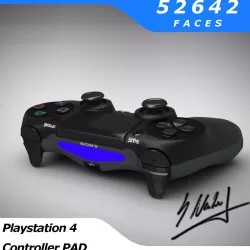 PS4 Controller - SONY Entertainment 3D model