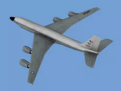 RC-135W Low-poly  3D model