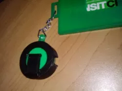 Retractable string keychain belt and pants clip
