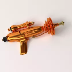 Retro Raygun V2 3D model