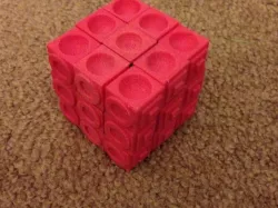 Rubiks cube for the blind (using original Rubiks core)