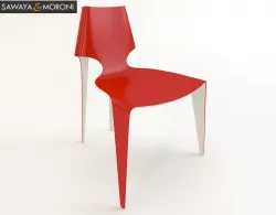 SAWAYA MORONI FEI FEI CHAIR 3D model
