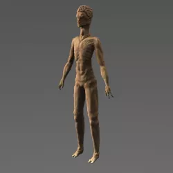 Scary Alien Character 3D model