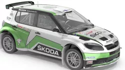 Scoda fabia s2000 Low-poly  3D model