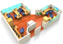 SMALL OFFICE INTERIOR