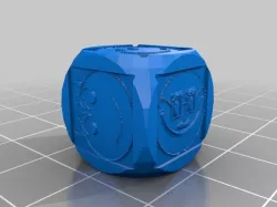 Smiley Face Dice