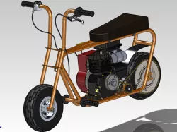 Traditional Mini Bike