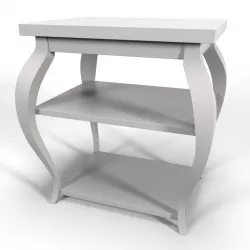 Vera Sidetable white 3D model