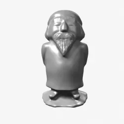 Wizard Statue 3D model