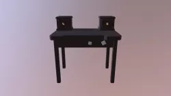 1990s Goth Teen Table