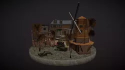 1DAE Stan Vande Woestyne Cityscene - Zombiescene