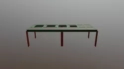 3D Mezanino - 4 Reatores