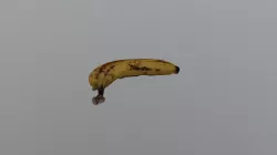 Banana Simplified 3d Mesh