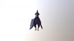 Bellydancing raven