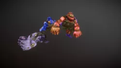 Big zombie animations