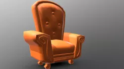 Cartoon Armchair