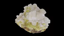 Celestite with sulfur, Lampasas TX, #844, 6-11
