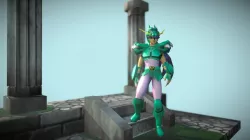 Dragon Shiryu at the Sanctuary