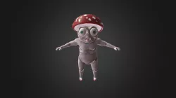 Exploding Mushroom Character - Junior Collab LP
