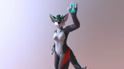 Fen Flux VRChat avatar