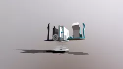 Floppy Disk and Cd Gun
