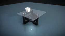 Glass table