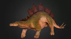 Jurassic Park Stegosaurus for your Games/Movies