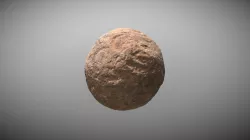 Lamar Stamped Clay Ball