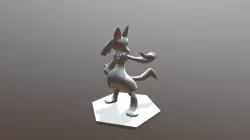 Lucario -bottom Small