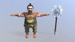 Male Dwarf Warrior