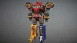 MMPR Megazord Scan
