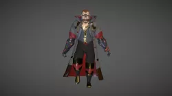 Nesskain Male Cyborg: Posed