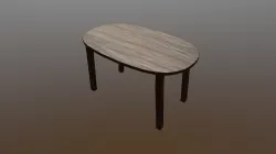Oval Table