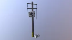 Scifi - Utility pole